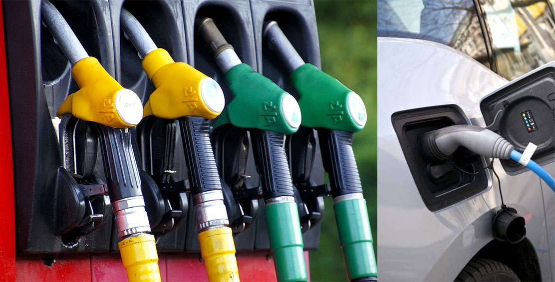 Gasóleo, gasolina ou elétrico